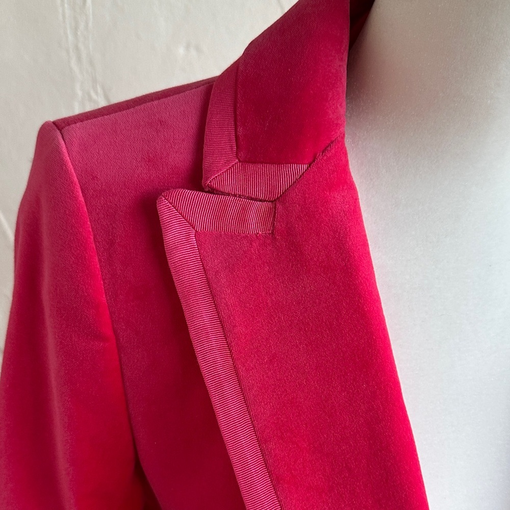 J. Crew Willa Vibrant Pink Blazer - Picture 4 of 7